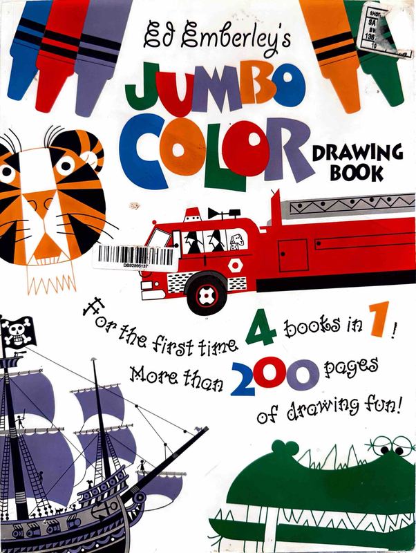 Ed Emberley's Jumbo Color Drawing Book